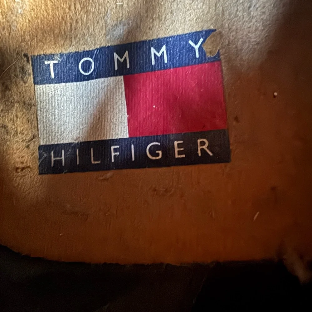 Tommy Hilfiger Leather Moc Toe‎ Lug Sole Hiking Trail Shoes
